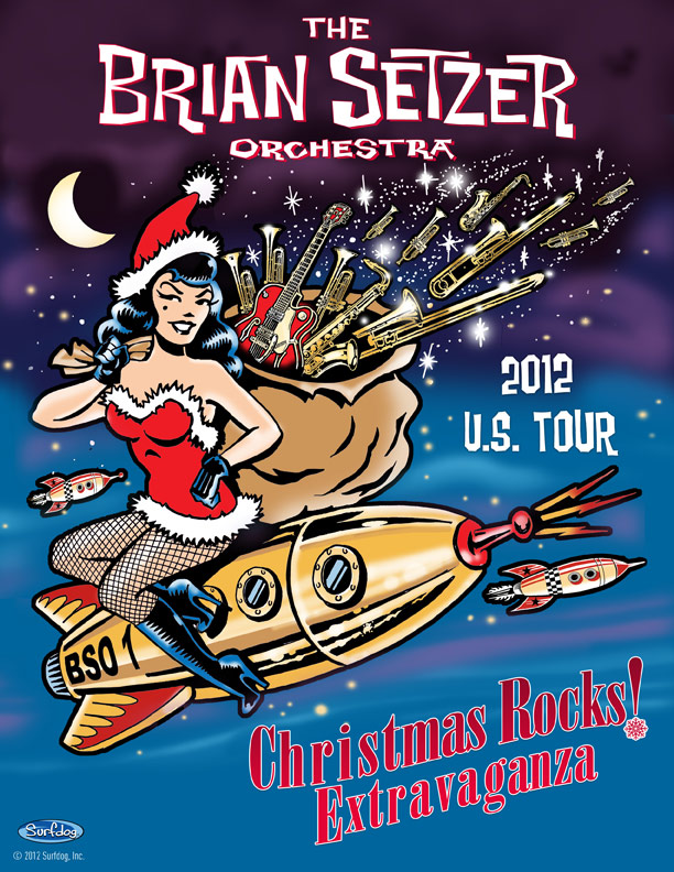 The Brian Setzer Orchestra Christmas Rocks! Extravaganza 2012