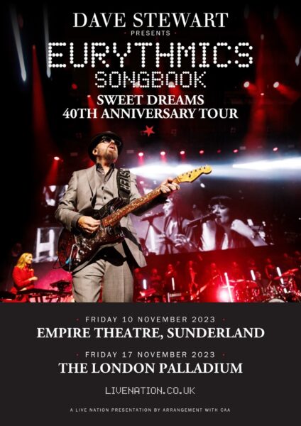 eurythmics 40th anniversary tour